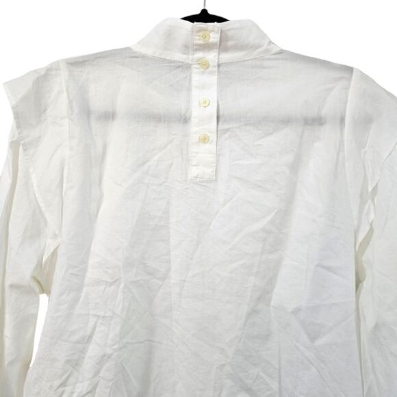 Everlane The Wing-Shoulder Mockneck Top NWT Size 14 - Picture 6 of 8